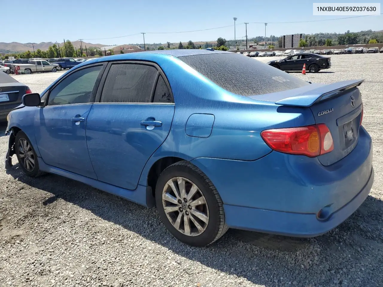 2009 Toyota Corolla Base VIN: 1NXBU40E59Z037630 Lot: 62584845