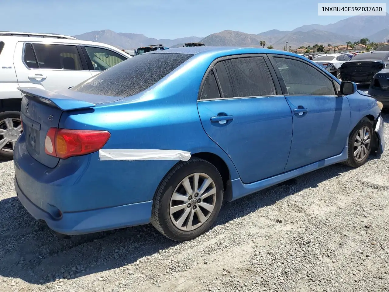 2009 Toyota Corolla Base VIN: 1NXBU40E59Z037630 Lot: 62584845