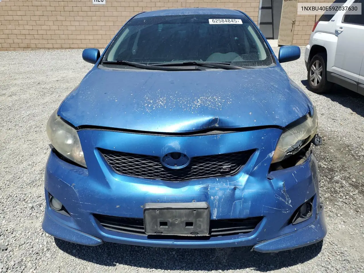 2009 Toyota Corolla Base VIN: 1NXBU40E59Z037630 Lot: 62584845
