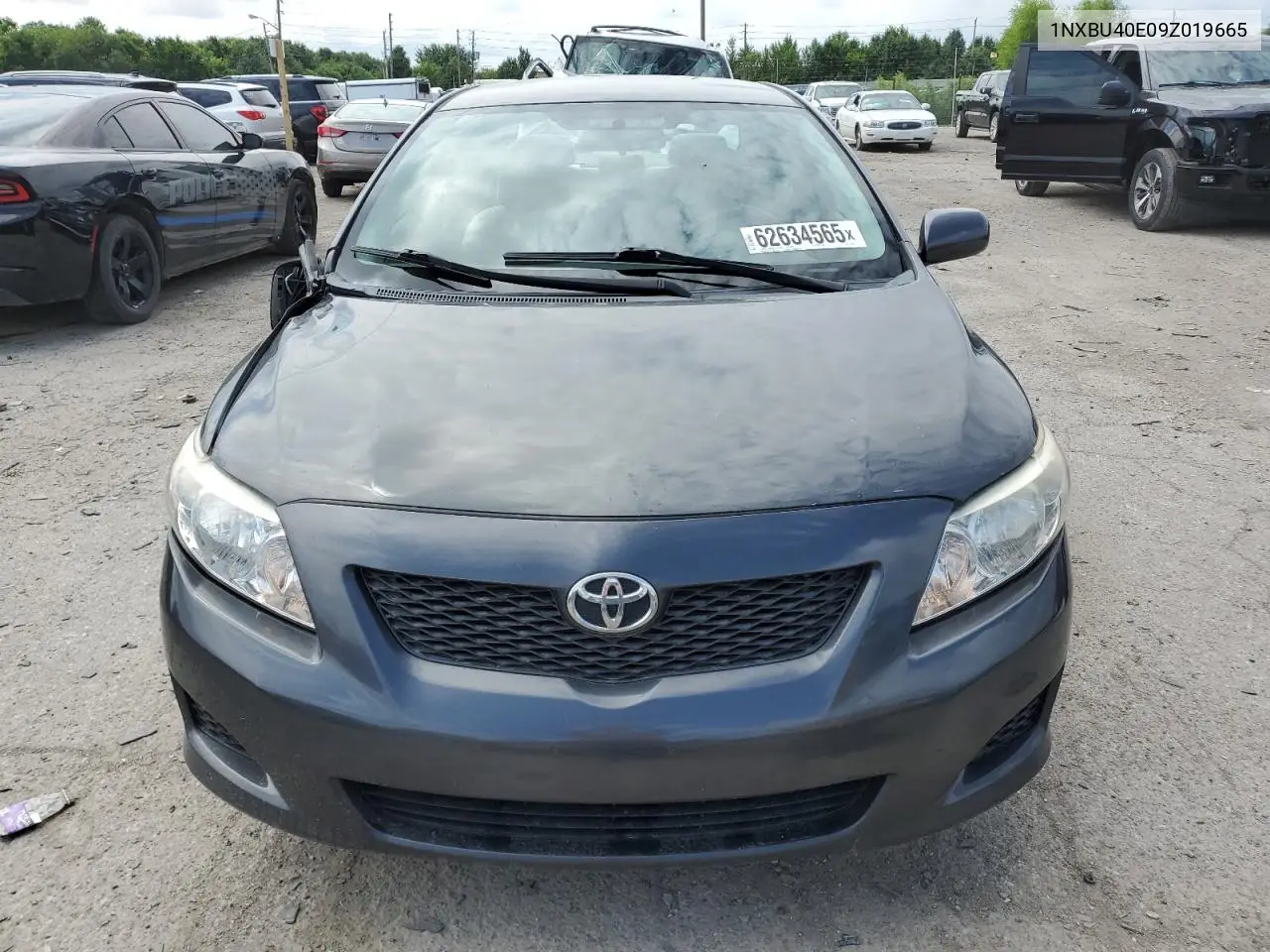2009 Toyota Corolla Base VIN: 1NXBU40E09Z019665 Lot: 62634565
