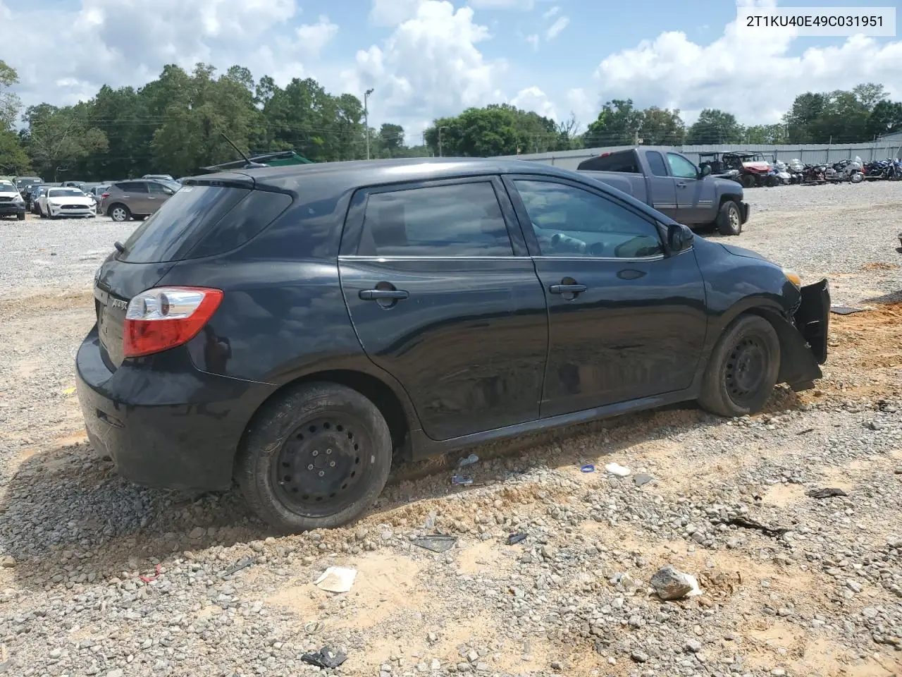 2009 Toyota Corolla Matrix VIN: 2T1KU40E49C031951 Lot: 62841255