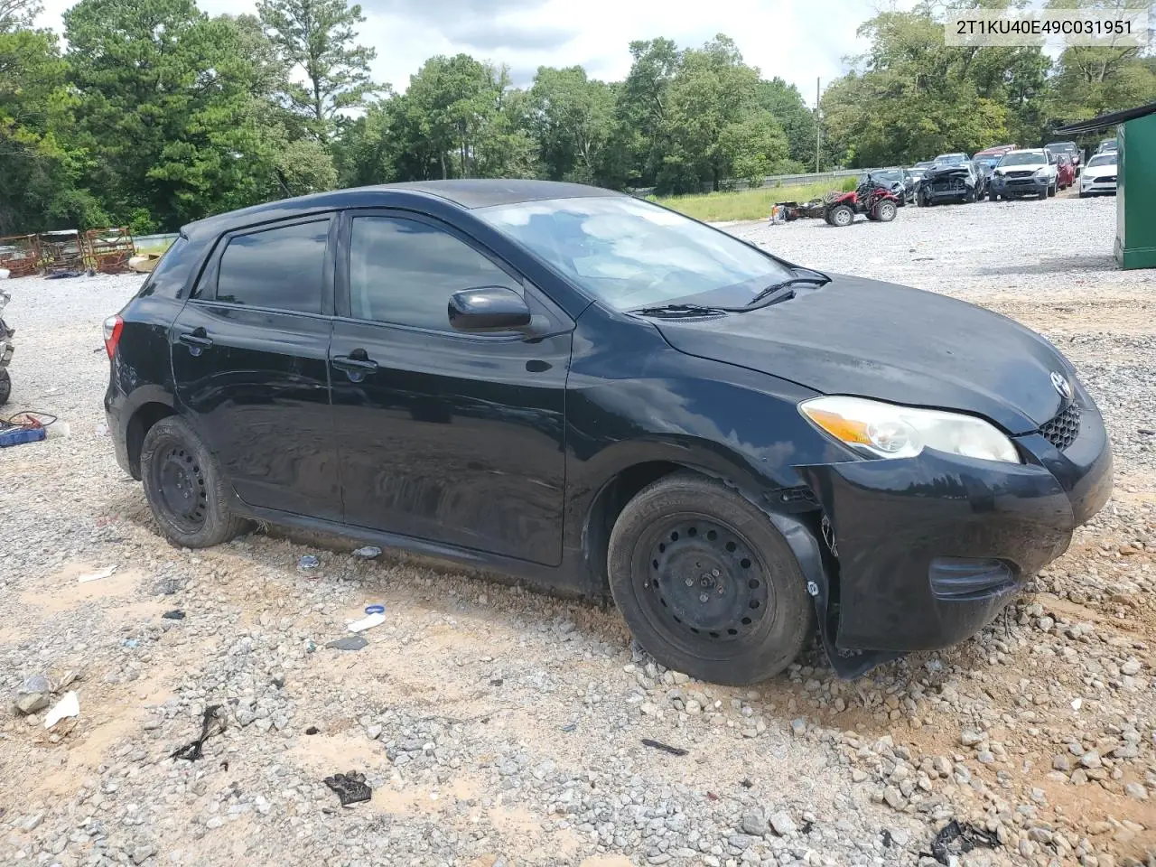 2009 Toyota Corolla Matrix VIN: 2T1KU40E49C031951 Lot: 62841255