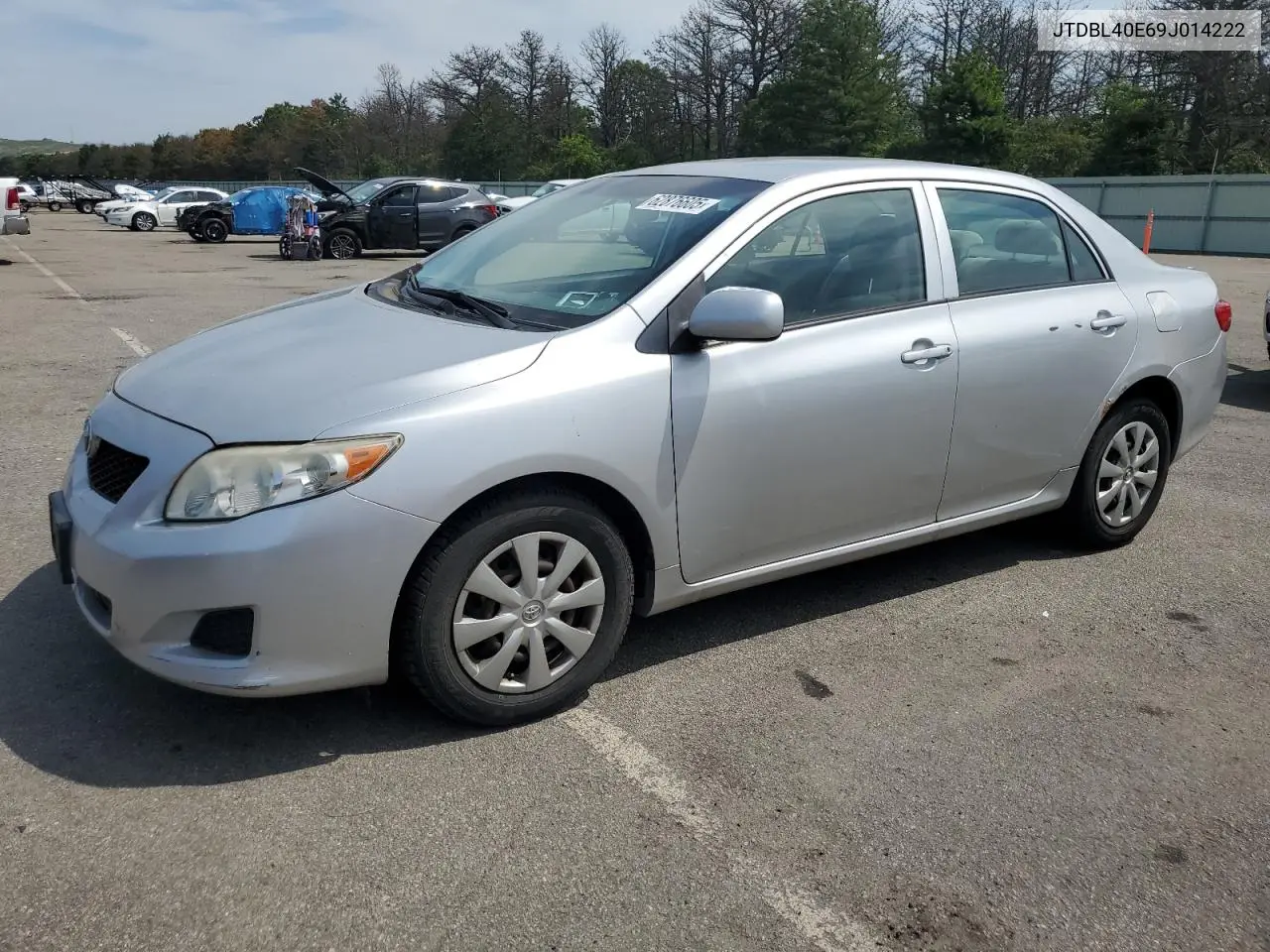 2009 Toyota Corolla Base VIN: JTDBL40E69J014222 Lot: 62876605