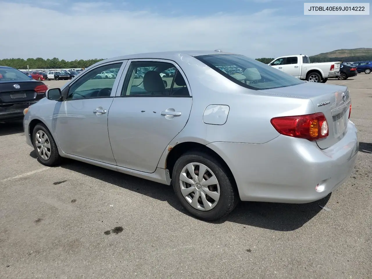 2009 Toyota Corolla Base VIN: JTDBL40E69J014222 Lot: 62876605