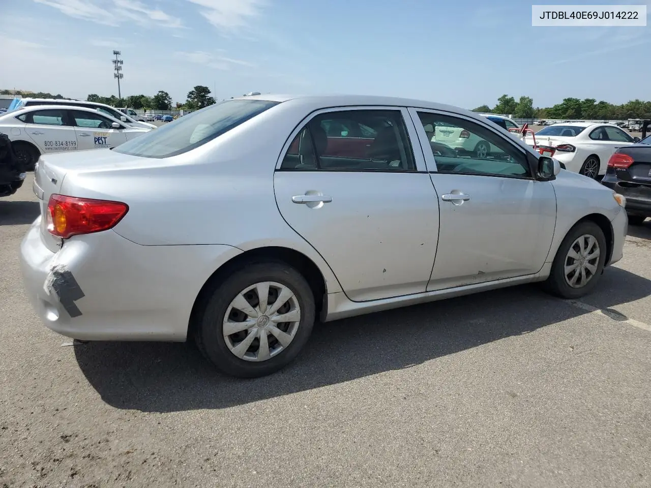 2009 Toyota Corolla Base VIN: JTDBL40E69J014222 Lot: 62876605