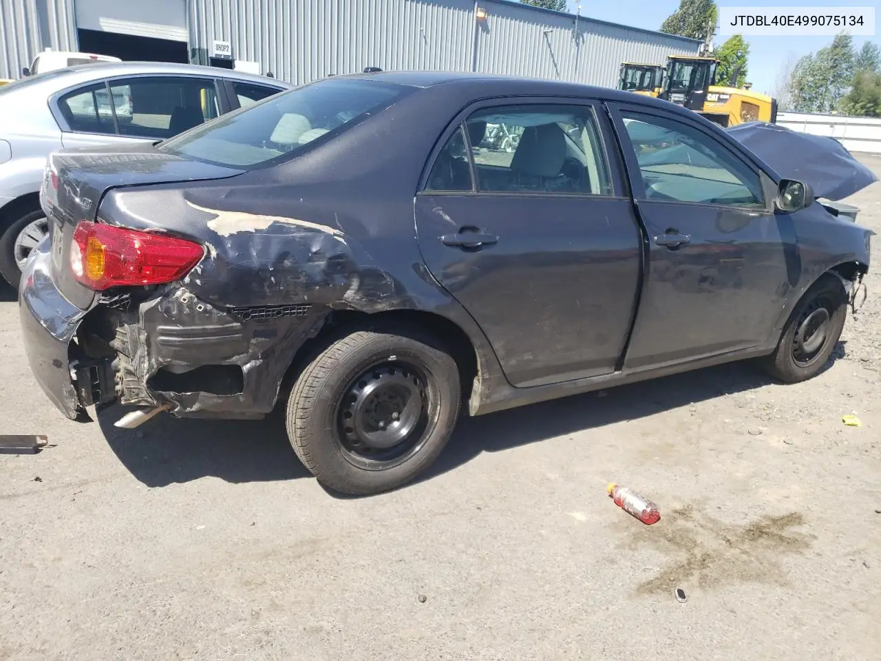 2009 Toyota Corolla Base VIN: JTDBL40E499075134 Lot: 62887905