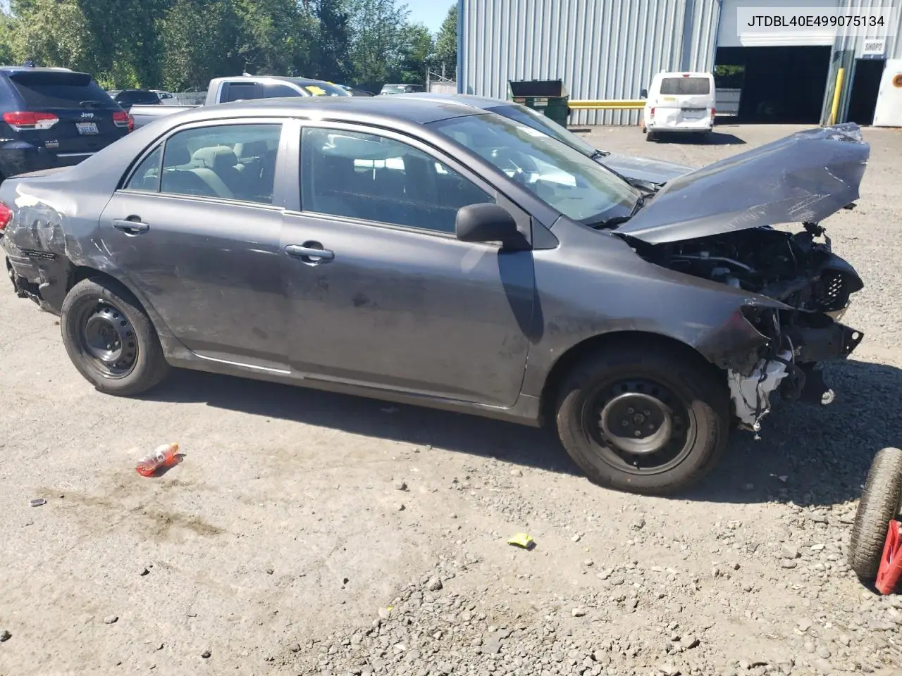 2009 Toyota Corolla Base VIN: JTDBL40E499075134 Lot: 62887905