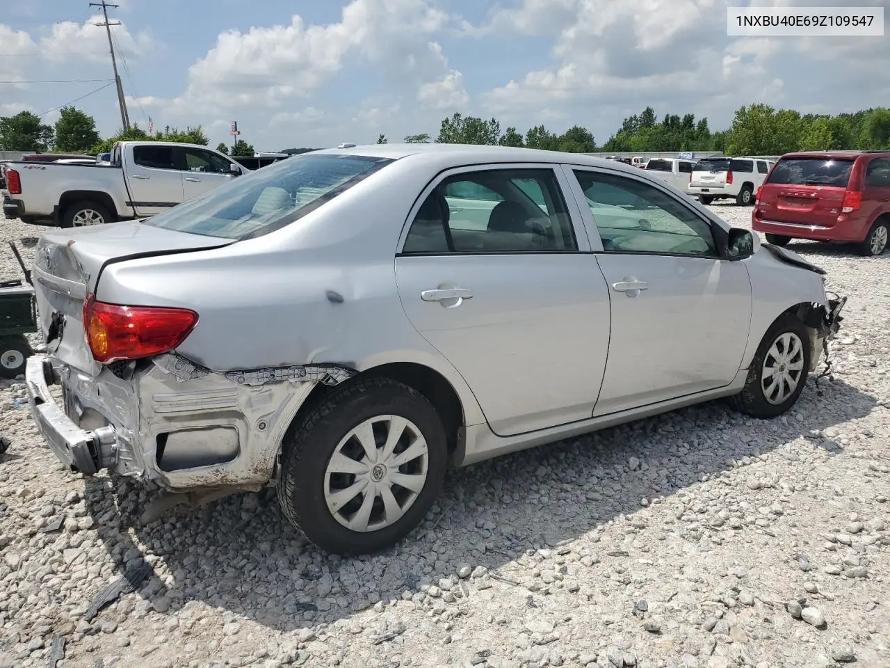 2009 Toyota Corolla Base VIN: 1NXBU40E69Z109547 Lot: 62926795