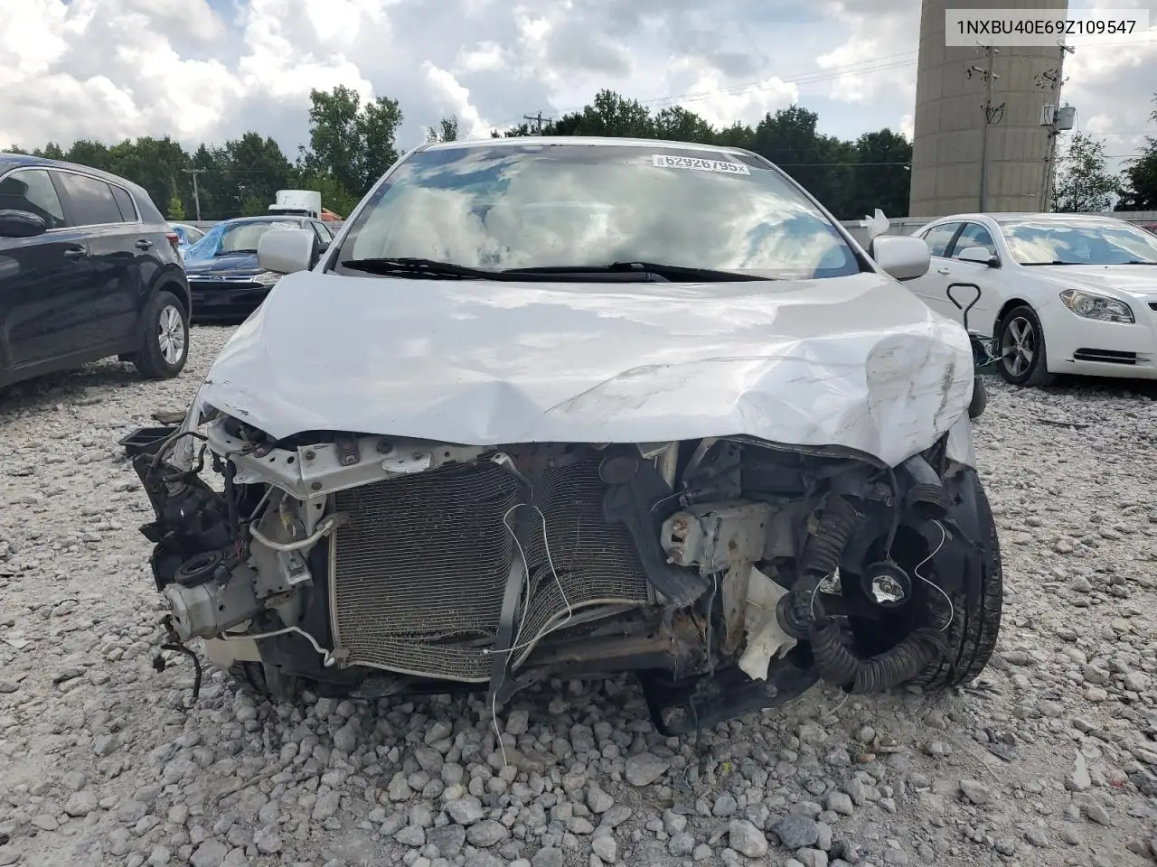 2009 Toyota Corolla Base VIN: 1NXBU40E69Z109547 Lot: 62926795