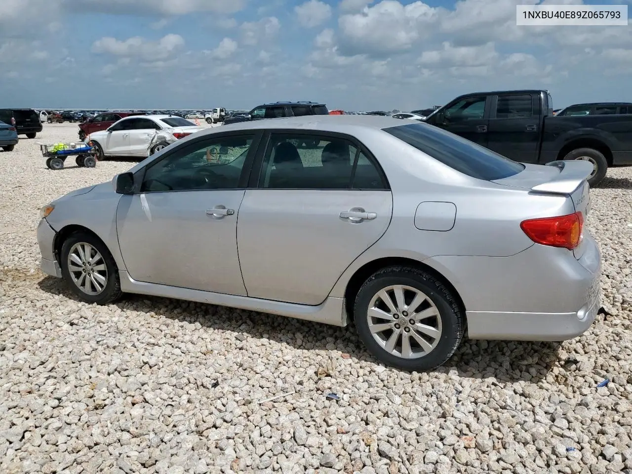 2009 Toyota Corolla Base VIN: 1NXBU40E89Z065793 Lot: 62936545