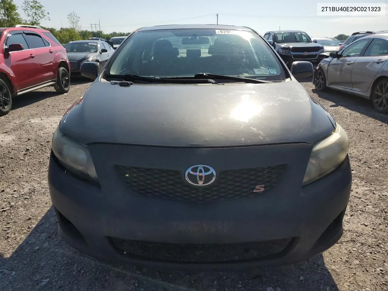 2009 Toyota Corolla Base VIN: 2T1BU40E29C021323 Lot: 62954255