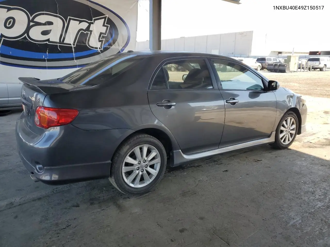 2009 Toyota Corolla Base VIN: 1NXBU40E49Z150517 Lot: 63105845