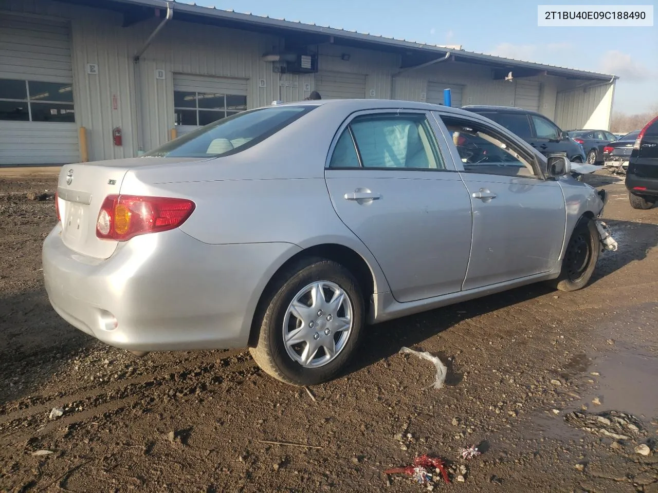 2009 Toyota Corolla Base VIN: 2T1BU40E09C188490 Lot: 85315714