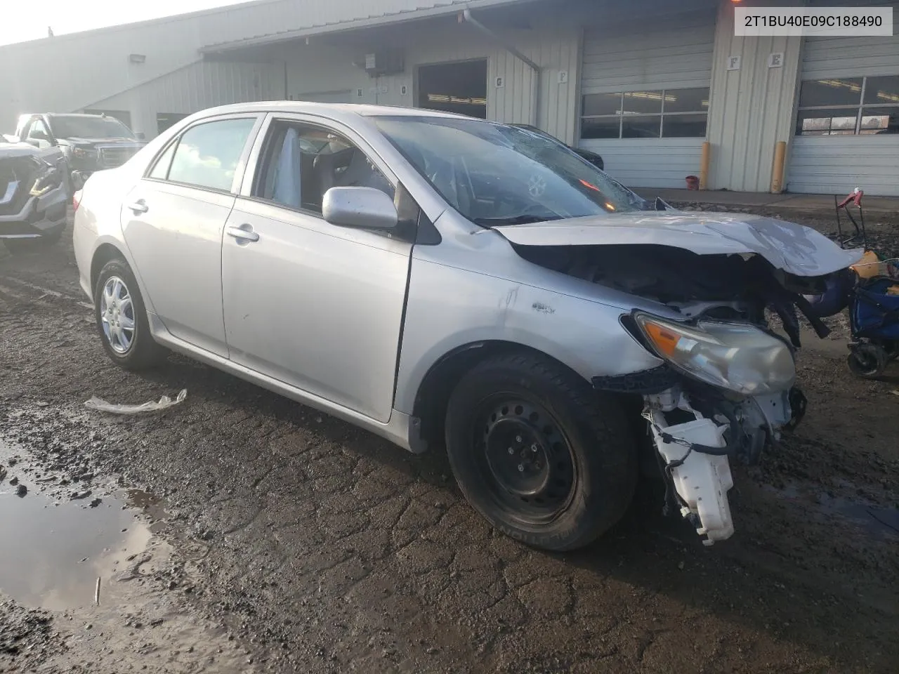 2009 Toyota Corolla Base VIN: 2T1BU40E09C188490 Lot: 85315714