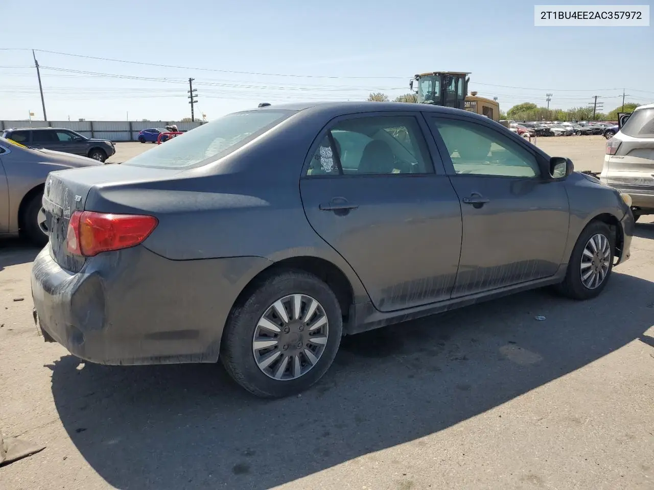 2010 Toyota Corolla Base VIN: 2T1BU4EE2AC357972 Lot: 55494675