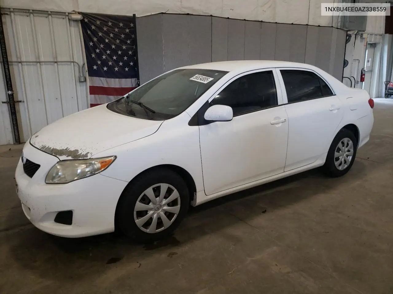2010 Toyota Corolla Base VIN: 1NXBU4EE0AZ338559 Lot: 56534885