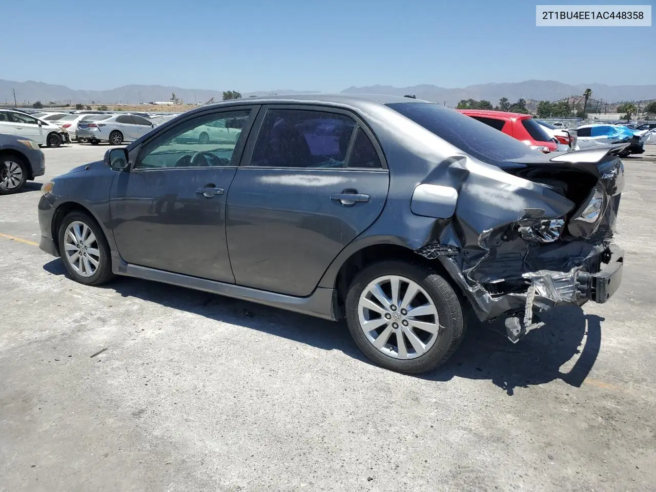 2010 Toyota Corolla Base VIN: 2T1BU4EE1AC448358 Lot: 56536105
