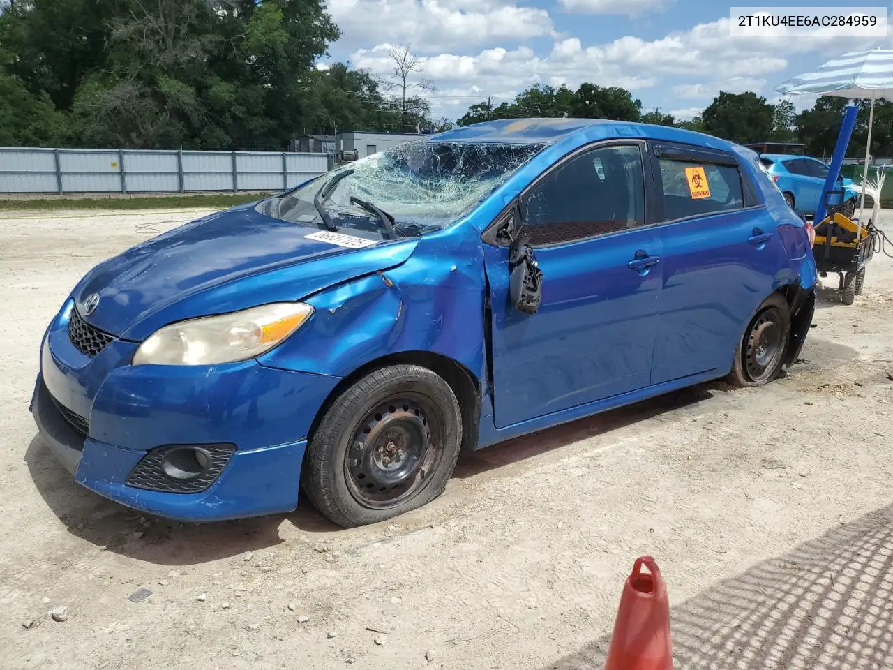 2010 Toyota Corolla Matrix VIN: 2T1KU4EE6AC284959 Lot: 56637125