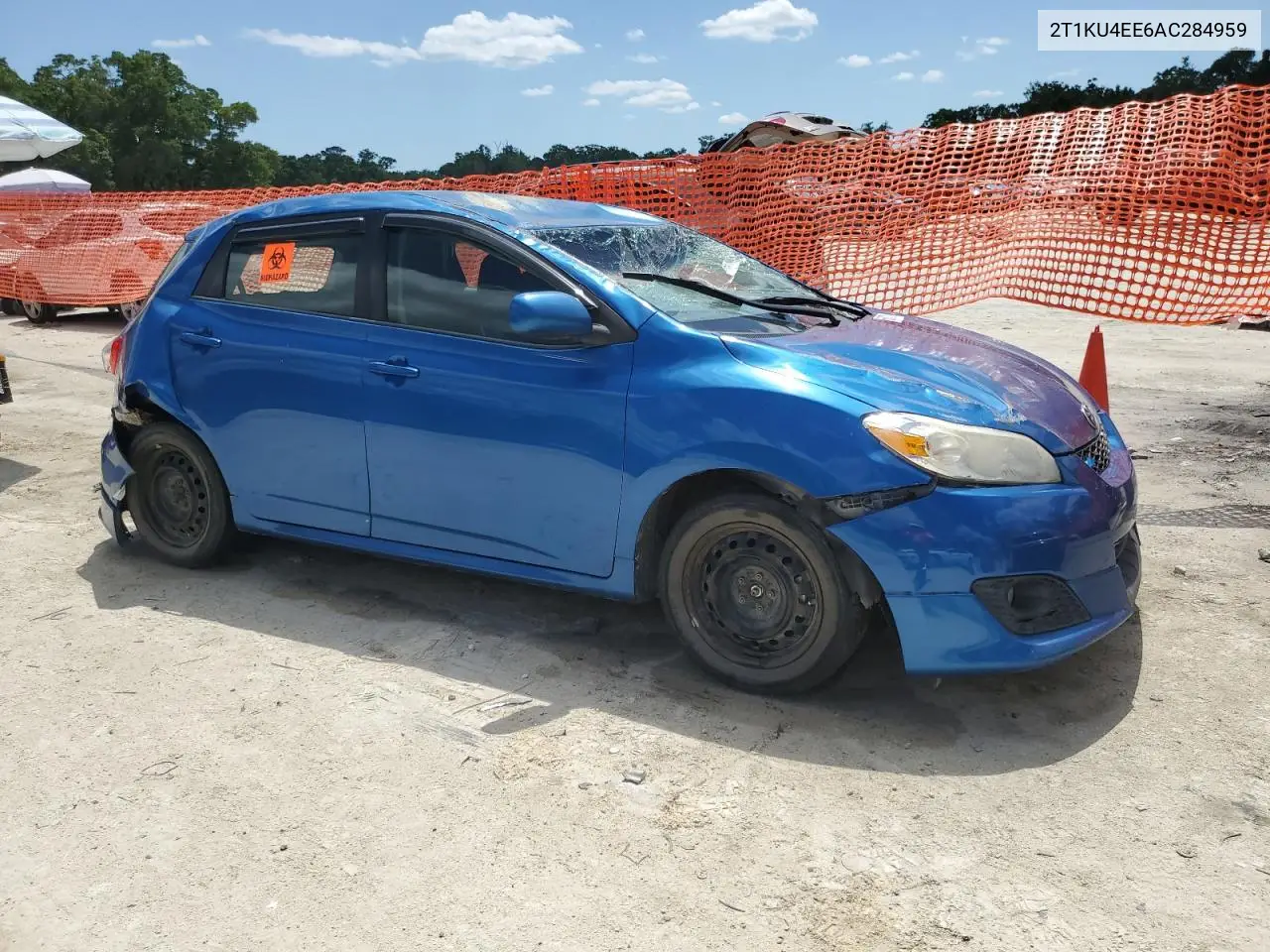 2010 Toyota Corolla Matrix VIN: 2T1KU4EE6AC284959 Lot: 56637125