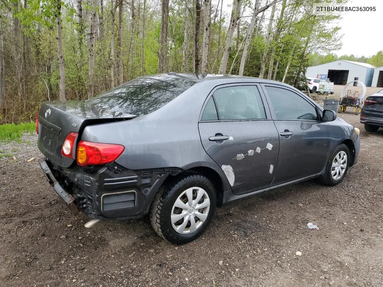 2010 Toyota Corolla Base VIN: 2T1BU4EE8AC363095 Lot: 56706165