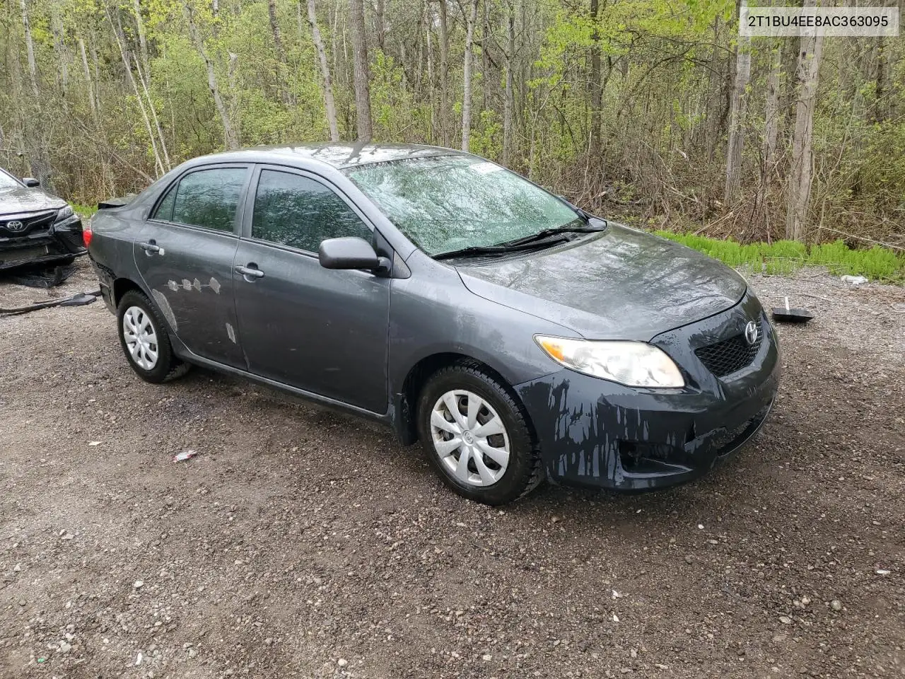 2010 Toyota Corolla Base VIN: 2T1BU4EE8AC363095 Lot: 56706165