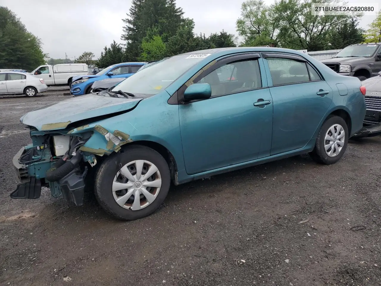 2010 Toyota Corolla Base VIN: 2T1BU4EE2AC520880 Lot: 56724925