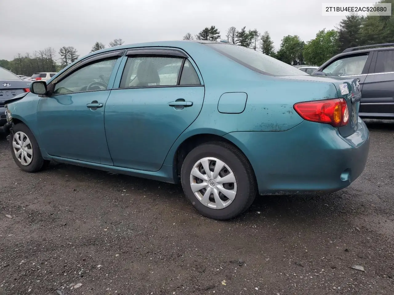 2010 Toyota Corolla Base VIN: 2T1BU4EE2AC520880 Lot: 56724925