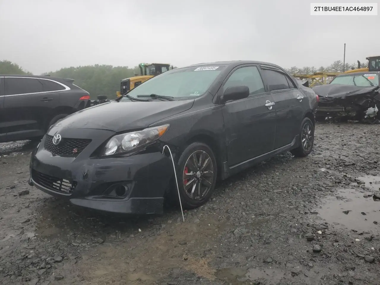 2010 Toyota Corolla Base VIN: 2T1BU4EE1AC464897 Lot: 56841495