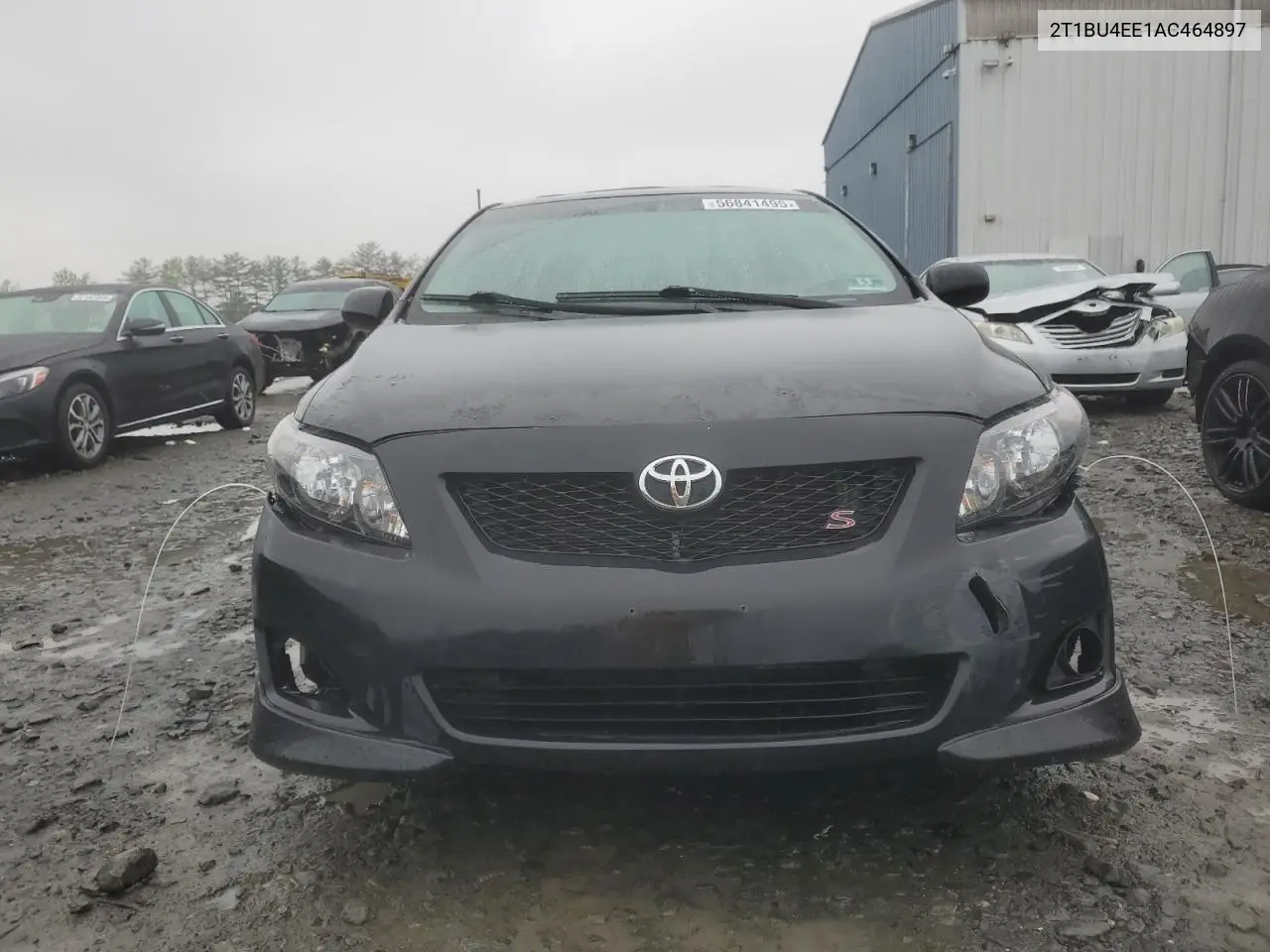 2010 Toyota Corolla Base VIN: 2T1BU4EE1AC464897 Lot: 56841495