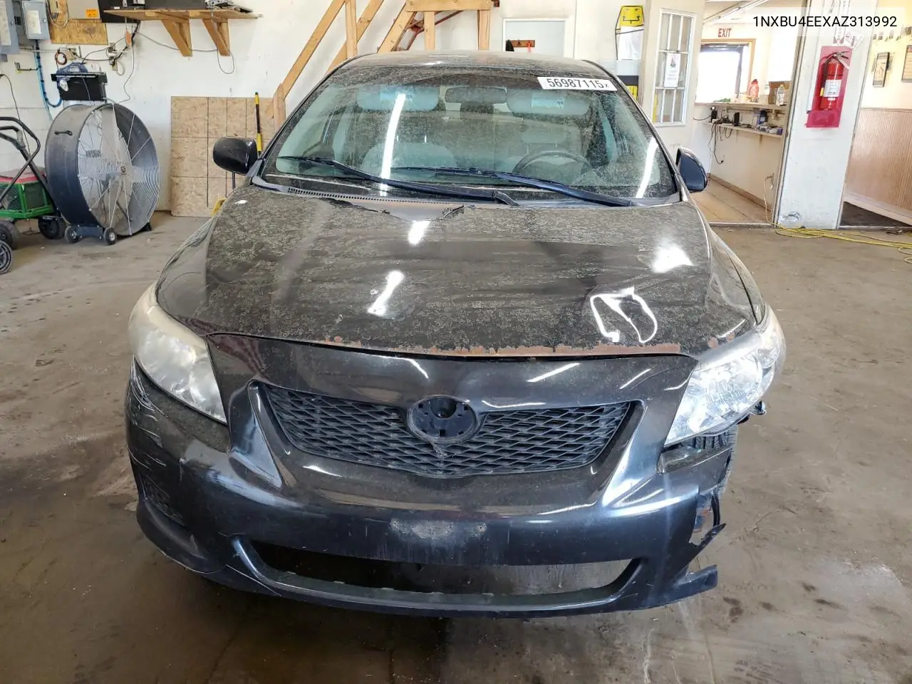 2010 Toyota Corolla Base VIN: 1NXBU4EEXAZ313992 Lot: 56987115