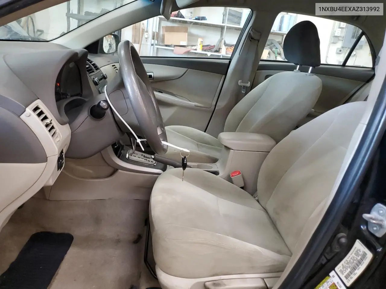 2010 Toyota Corolla Base VIN: 1NXBU4EEXAZ313992 Lot: 56987115