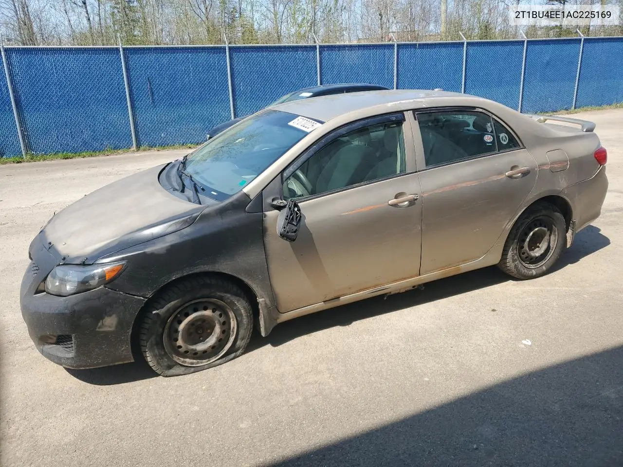 2010 Toyota Corolla Base VIN: 2T1BU4EE1AC225169 Lot: 57070225