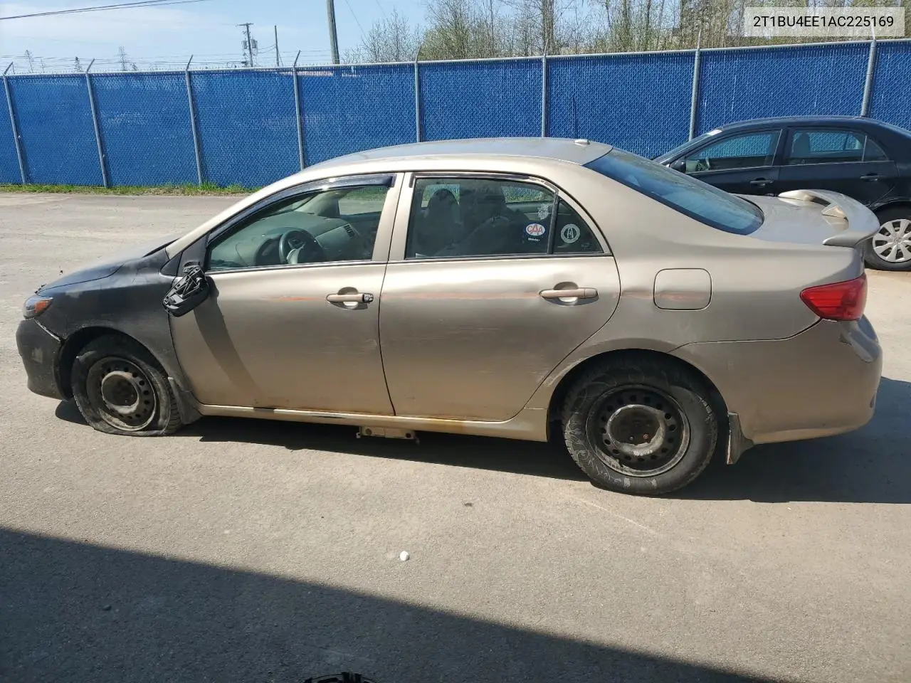 2010 Toyota Corolla Base VIN: 2T1BU4EE1AC225169 Lot: 57070225