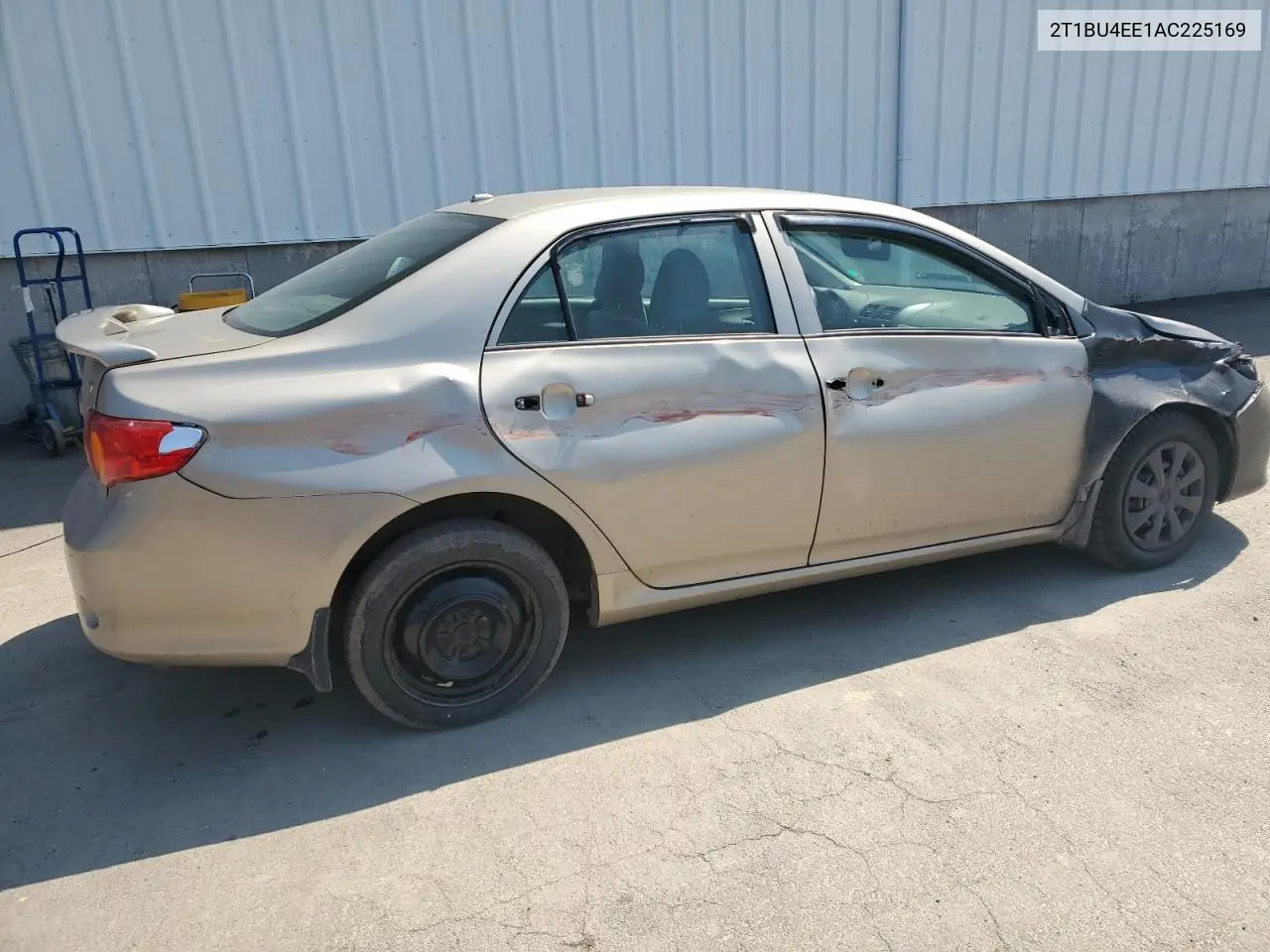 2010 Toyota Corolla Base VIN: 2T1BU4EE1AC225169 Lot: 57070225