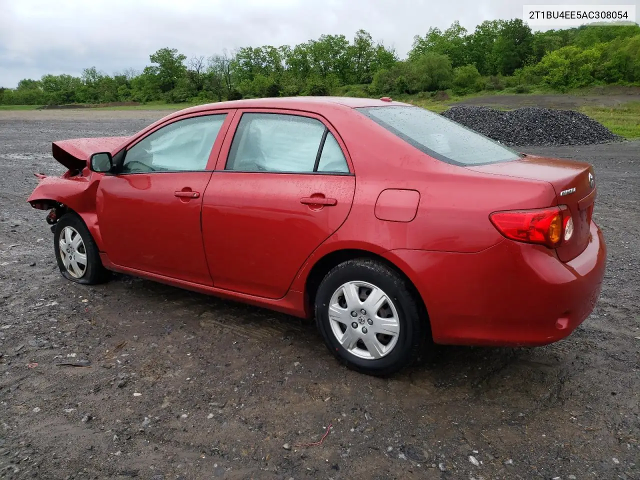 2010 Toyota Corolla Base VIN: 2T1BU4EE5AC308054 Lot: 57078935