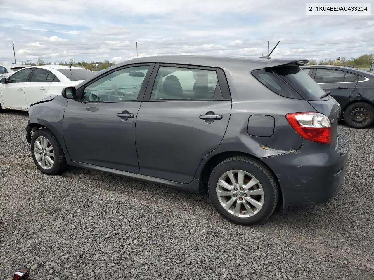 2010 Toyota Corolla Matrix VIN: 2T1KU4EE9AC433204 Lot: 57086435