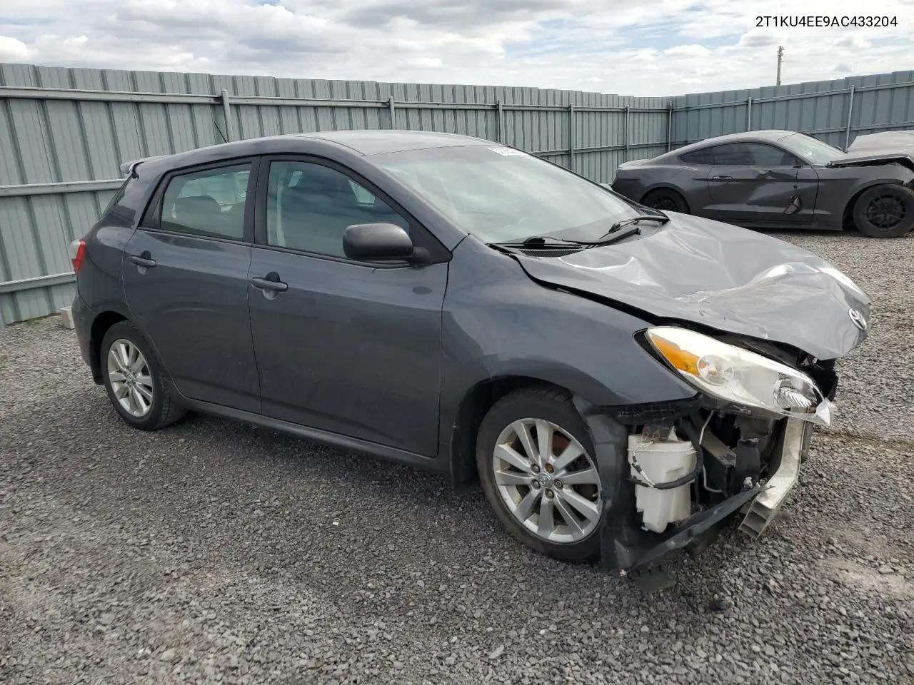 2010 Toyota Corolla Matrix VIN: 2T1KU4EE9AC433204 Lot: 57086435
