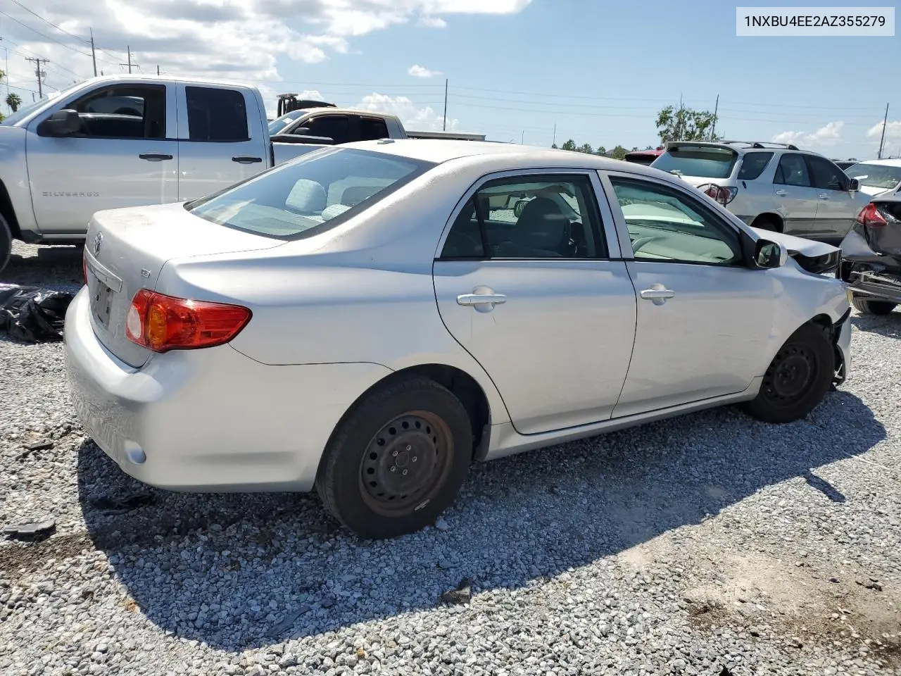 2010 Toyota Corolla Base VIN: 1NXBU4EE2AZ355279 Lot: 57111135
