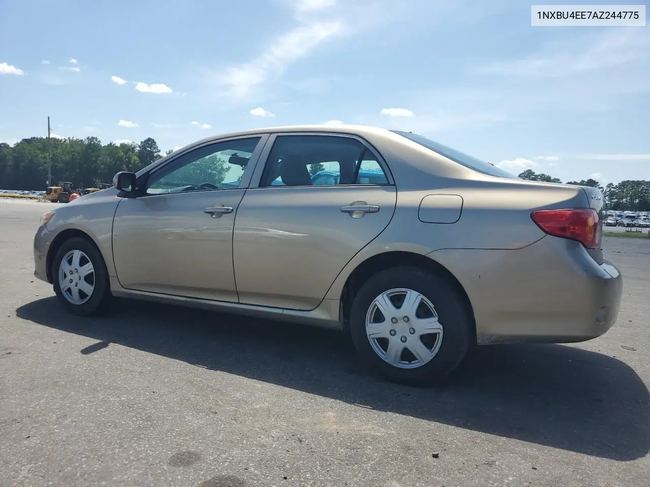 2010 Toyota Corolla Base VIN: 1NXBU4EE7AZ244775 Lot: 61383975