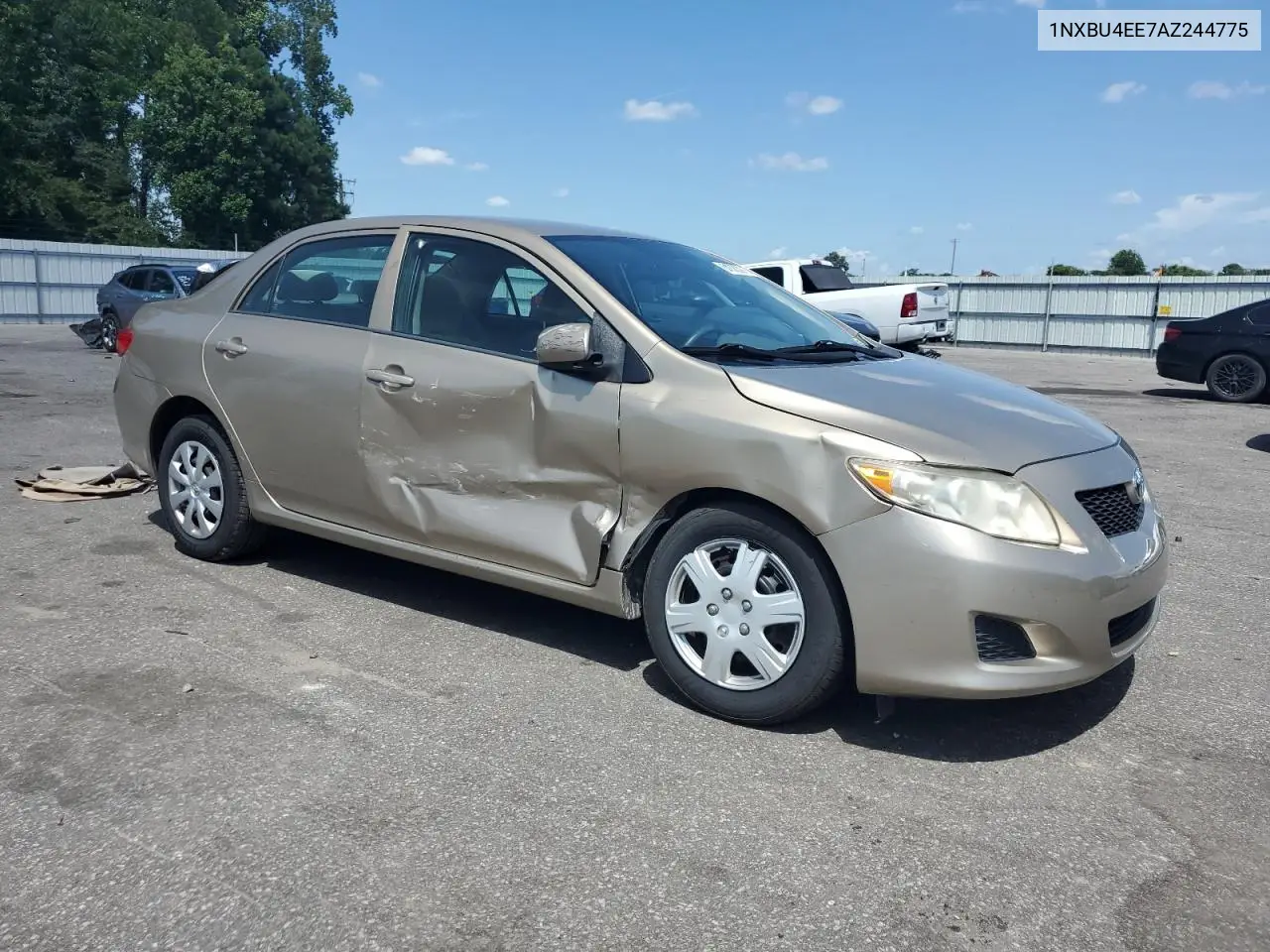 2010 Toyota Corolla Base VIN: 1NXBU4EE7AZ244775 Lot: 61383975