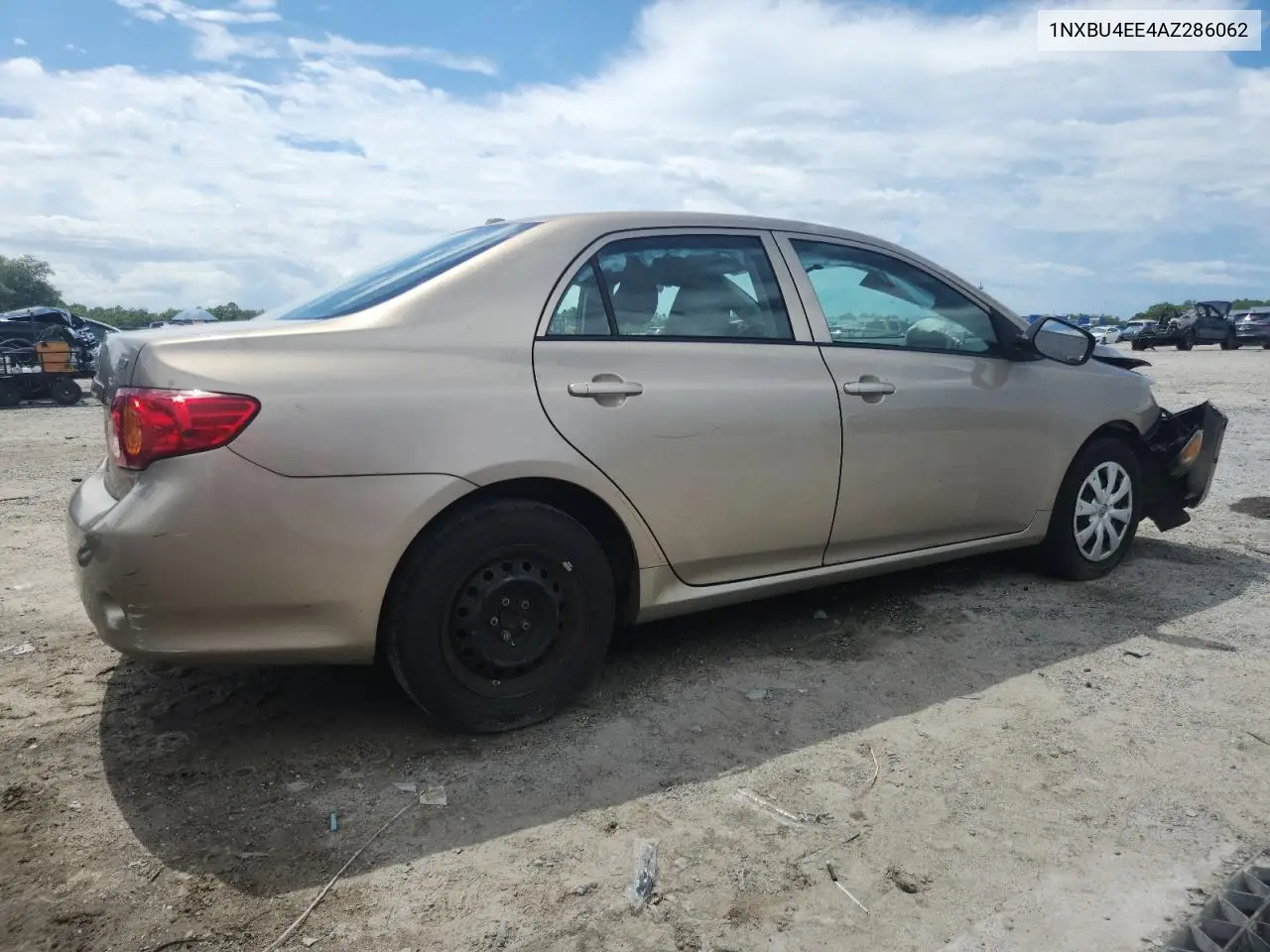 2010 Toyota Corolla Base VIN: 1NXBU4EE4AZ286062 Lot: 62276855
