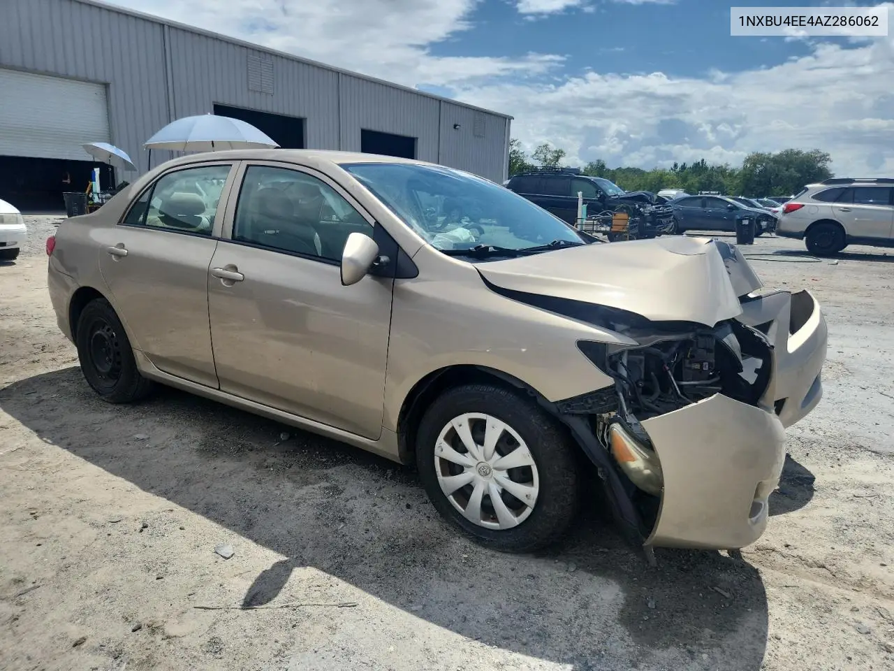 2010 Toyota Corolla Base VIN: 1NXBU4EE4AZ286062 Lot: 62276855