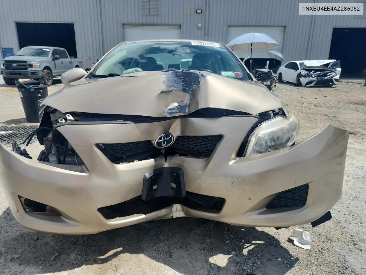 2010 Toyota Corolla Base VIN: 1NXBU4EE4AZ286062 Lot: 62276855