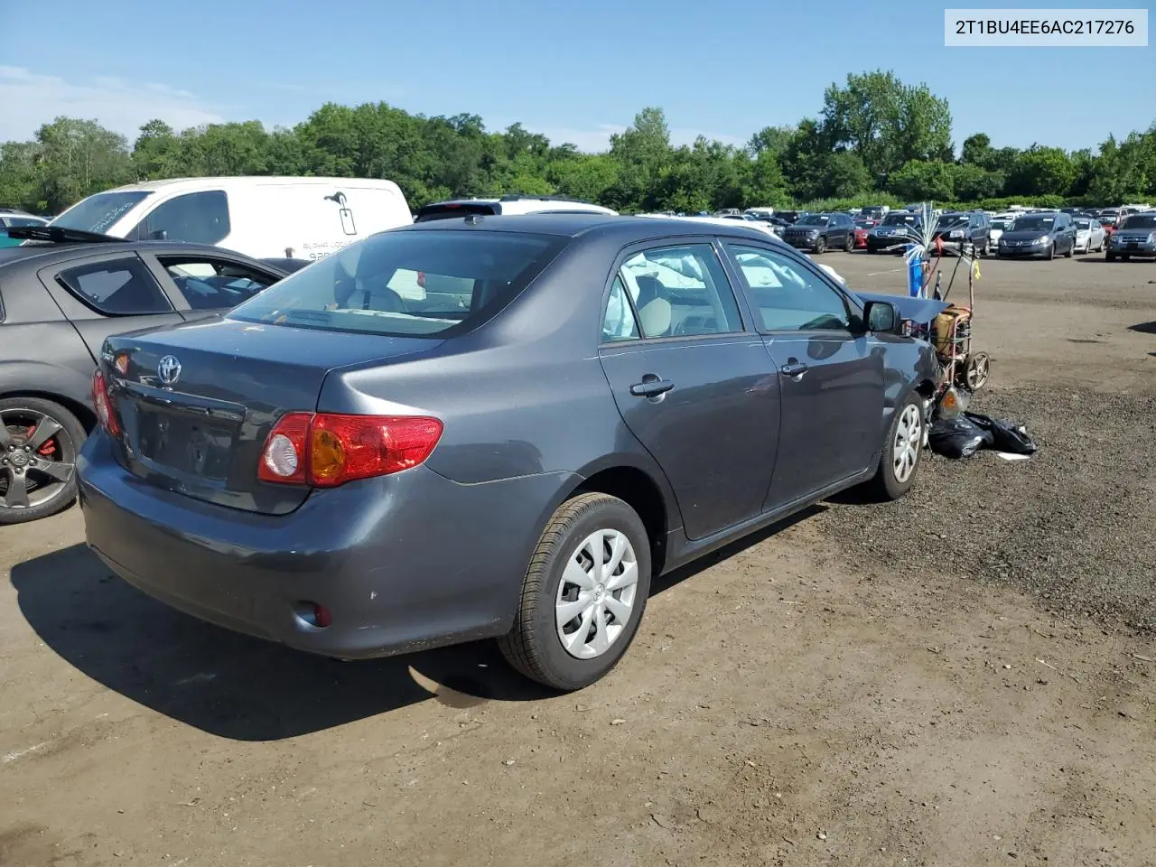 2010 Toyota Corolla Base VIN: 2T1BU4EE6AC217276 Lot: 62291275