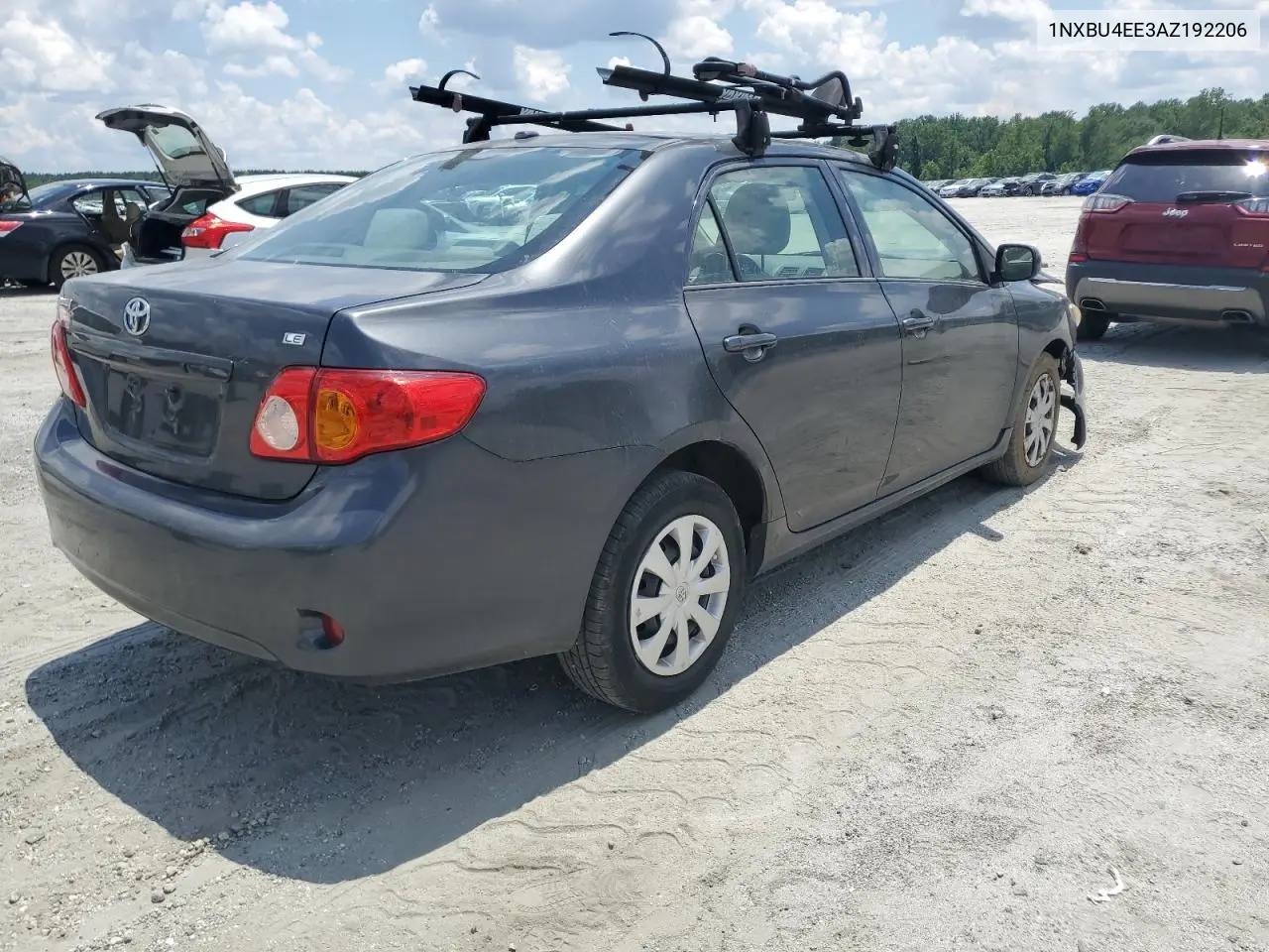 2010 Toyota Corolla Base VIN: 1NXBU4EE3AZ192206 Lot: 62355715