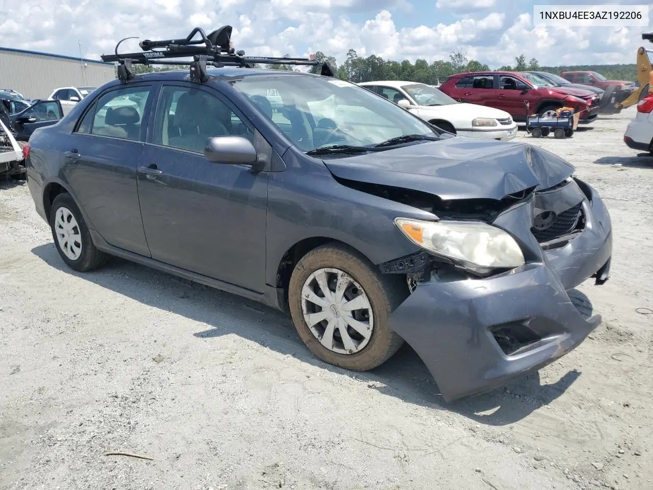 2010 Toyota Corolla Base VIN: 1NXBU4EE3AZ192206 Lot: 62355715