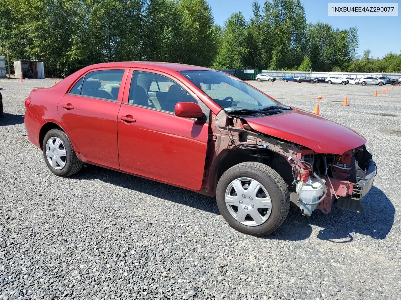 2010 Toyota Corolla Base VIN: 1NXBU4EE4AZ290077 Lot: 62415705