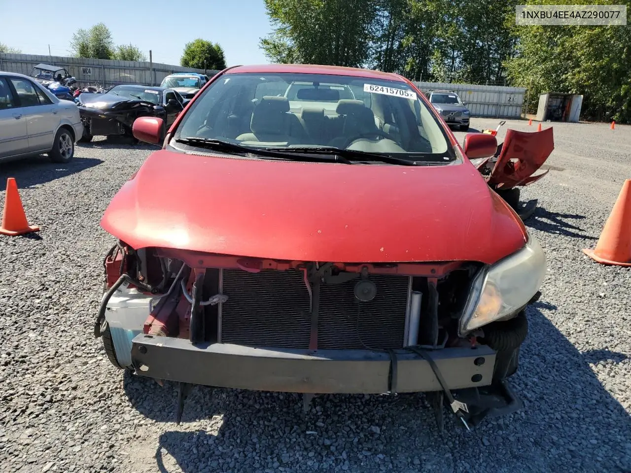 2010 Toyota Corolla Base VIN: 1NXBU4EE4AZ290077 Lot: 62415705
