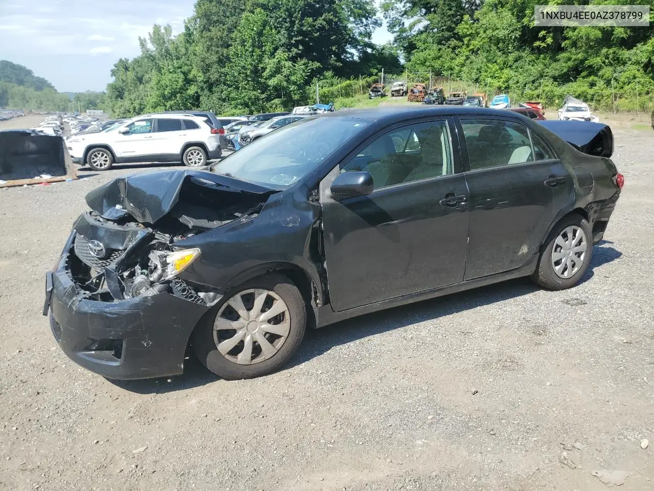 2010 Toyota Corolla Base VIN: 1NXBU4EE0AZ378799 Lot: 62454795