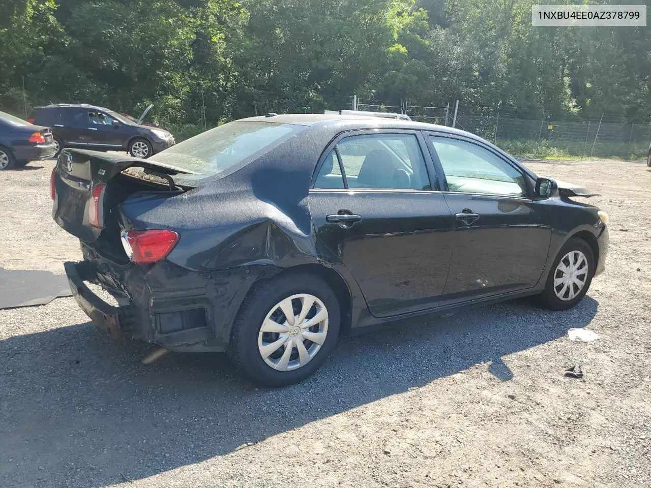 2010 Toyota Corolla Base VIN: 1NXBU4EE0AZ378799 Lot: 62454795